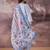 Self Design Regular Thread Work Kurta With Trousers & Dupatta
