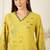 Floral Printed Thread Work Pure Cotton Kurta With Palazzos
