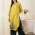 Floral Printed Thread Work Pure Cotton Kurta With Palazzos