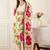 Floral Printed V-Neck Pure Cotton Straight Kurta With Trousers & Dupatta