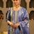 Ethnic Motifs Woven Design Zari Liva Kurta With Trousers & With Dupatta