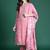 Floral Embroidered Kurta with Trousers & Dupatta