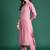 Floral Embroidered Kurta with Trousers & Dupatta