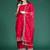 Ethnic Motifs Embroidered Sequinned Kurta With Trousers & Dupatta