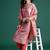 Floral Printed Sequinned Kurta With Trousers & Dupatta