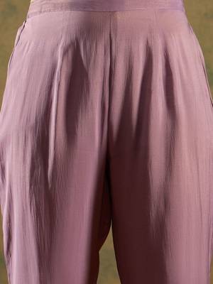 Ethnic Motifs Embroidered Kurta With Trousers 3