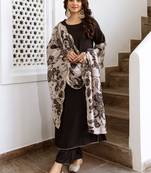 Women Regular Kurta with Trousers & With Dupatta