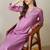 Women Ethnic Motifs Embroidered Regular Thread Work Kurta with Trousers