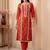 Women Ethnic Motifs Embroidered Regular Thread Work Kurta with Trousers