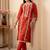 Women Ethnic Motifs Embroidered Regular Thread Work Kurta with Trousers