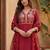 Women Ethnic Motifs Embroidered Regular Kurta with Trousers & With Dupatta