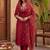 Women Ethnic Motifs Embroidered Regular Kurta with Trousers & With Dupatta