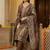 Women Ethnic Motifs Regular Kurta with Trousers & With Dupatta