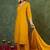 Women Ethnic Motifs Embroidered Regular Sequinned Kurta with Trousers & With Dupatta