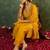 Women Ethnic Motifs Embroidered Regular Sequinned Kurta with Trousers & With Dupatta
