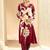 Women Floral Printed Regular Sequinned Kurta with Salwar