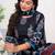 Women Paisley Printed Regular Sequinned Pure Cotton Kurta with Trousers & With Dupatta