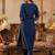 Women Ethnic Motifs Embroidered Regular Thread Work Kurta with Trousers