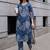 Women Floral Printed Regular Pure Cotton Kurta with Trousers
