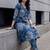 Women Floral Printed Regular Pure Cotton Kurta with Trousers