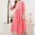 Women Ethnic Motifs Embroidered Panelled Thread Work Pure Cotton Kurta with Trousers