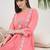Women Ethnic Motifs Embroidered Panelled Thread Work Pure Cotton Kurta with Trousers