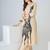 Women Animal Printed Regular Kurta with Trousers