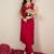 Women Solid Embroidered Kurta with Trousers