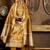 Ethnic Motifs Woven Design Zari Straight Kurta With Trousers & Dupatta