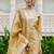 Ethnic Motifs Woven Design Straight Kurta With Trousers & Dupatta