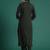 Women Floral Embroidered Cotton Kurta with Trousers