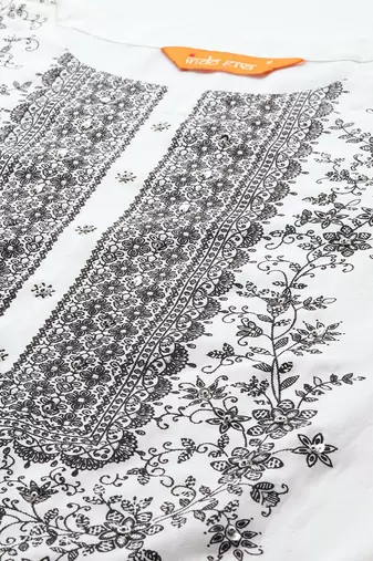 Ethnic Motifs Printed Kurta With Trousers & Dupatta