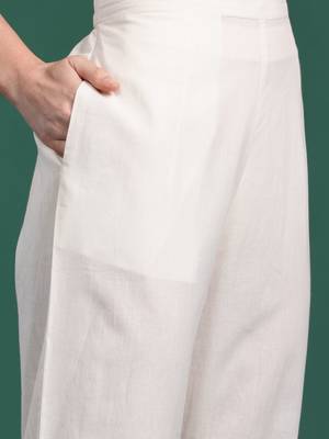 Ethnic Motifs Printed Panelled Pure Cotton Kurta with Trousers & Dupatta 3
