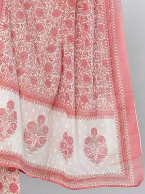Ethnic Motifs Printed Empire Pure Cotton Kurta with Palazzos & Dupatta 3