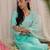 Floral Embroidered Regular Aari Work Kurta with Trousers & With Dupatta
