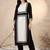 Women Colourblocked Regular Chanderi Silk Kurta with Trousers