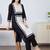 Women Colourblocked Regular Chanderi Silk Kurta with Trousers