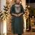 Women Embroidered Regular Chanderi Silk Kurta with Trousers & With Dupatta