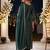 Women Embroidered Regular Chanderi Silk Kurta with Trousers & With Dupatta