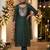 Women Embroidered Regular Chanderi Silk Kurta with Trousers & With Dupatta