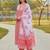 Women Floral Printed Empire Pure Cotton Kurta with Trousers & With Dupatta