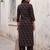 Women Ethnic Motifs Printed Regular Pure Cotton Kurta with Trousers