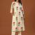 Women Floral Printed Regular Pure Cotton Kurta with Trousers