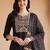 Women Ethnic Motifs Embroidered Regular Thread Work Liva Kurta with Trousers & With Dupatta