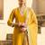Women Ethnic Motifs Regular Kurta with Trousers & With Dupatta