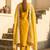 Women Ethnic Motifs Regular Kurta with Trousers & With Dupatta
