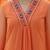 Women Ethnic Motifs Regular Mirror Work Liva Kurta with Trousers