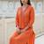 Women Ethnic Motifs Regular Mirror Work Liva Kurta with Trousers