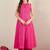 Women Ethnic Motifs Embroidered Regular Thread Work Pure Cotton Kurta with Palazzos