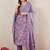 Women Floral Printed Regular Kurta with Trousers & With Dupatta